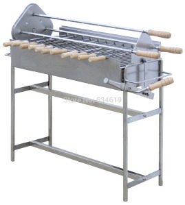 Is this a barbecue or a foosball table?