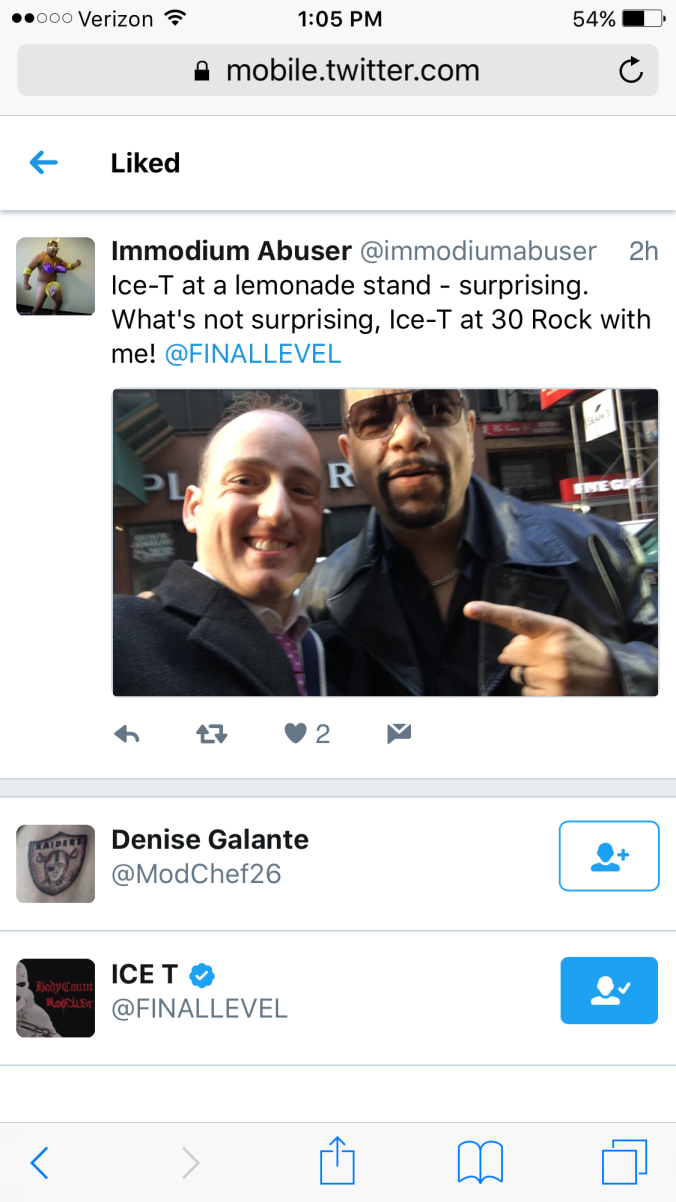 Ice 2nd tweet he liked